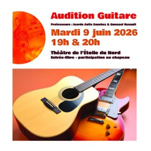 audition guitare insta